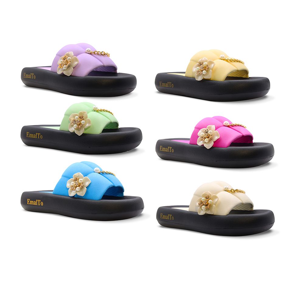 Шлепанцы женские из ЭВА, модель 92A-41, раз. ряд 37-41, ТМ Эмальто