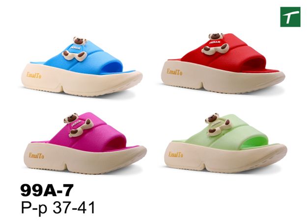 Шлепанцы женские из ЭВА, модель 99A-7, раз. ряд 37-41, ТМ Эмальто