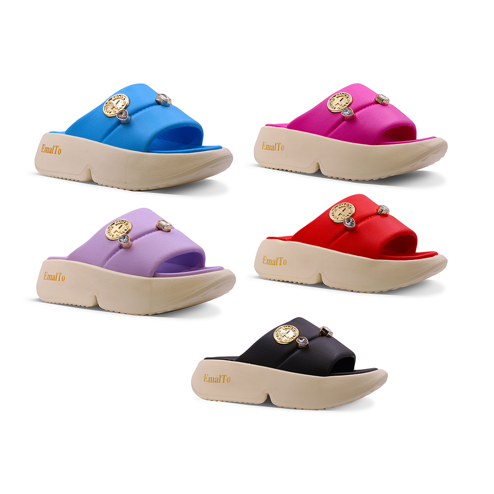 Шлепанцы женские из ЭВА, модель 99A-31, раз. ряд 37-41, ТМ Эмальто